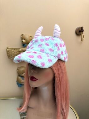 Disney monster inc furry hat